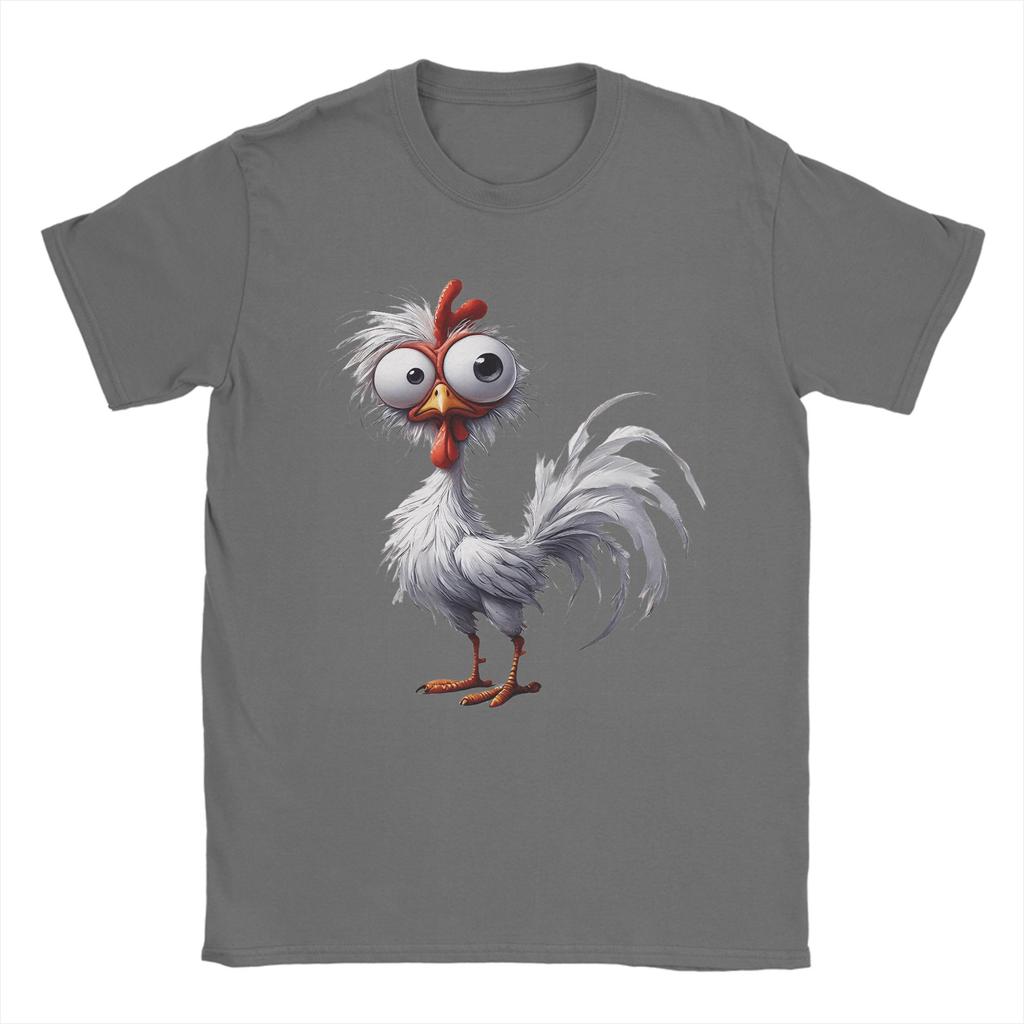 Chicken Funny Farm Animal Cotton TShirt For Unisexs Summer YK Casual T Shirts Comfortable Fashion Tees Oversized Wholesale Tops