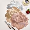 Floral Placemat Table Mat PVC High Temperature Resistant Non-Slip Coaster Placemat