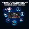 DC 12V AC 220V 90 Вт ЖК-дисплей Bluetooth FM-радио Автомобильный Домашний Пульт ДУ Усилители Домашнего Кинотеатра 2-канальный HIFI Аудио Стерео Усилитель