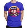Route 66 Funny 100 Cotton Tshirt Route 66 Tees Tops For Unisex