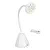 27W Gooseneck Nail Lamp with 9pcs Lamp Chips Flexible Gooseneck Rechargeable UV Gel Nail Dryer