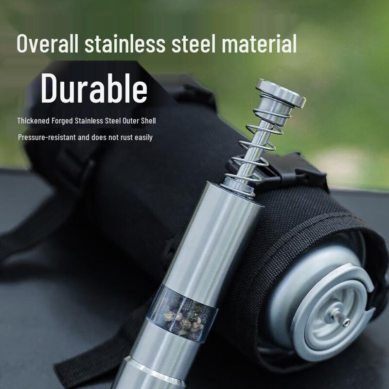 OEING Stainless Steel Manual Pepper Grinder (2-Pack)