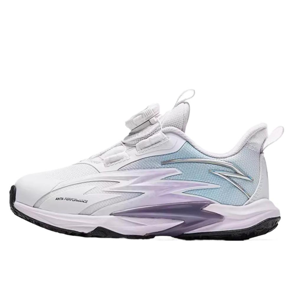 Anta Kids Fly Knight 8.0 Strong Grip Non-Slip Shock Absorbing Wear-Resistant Running Shoes Kids Running Shoes 322449963-2