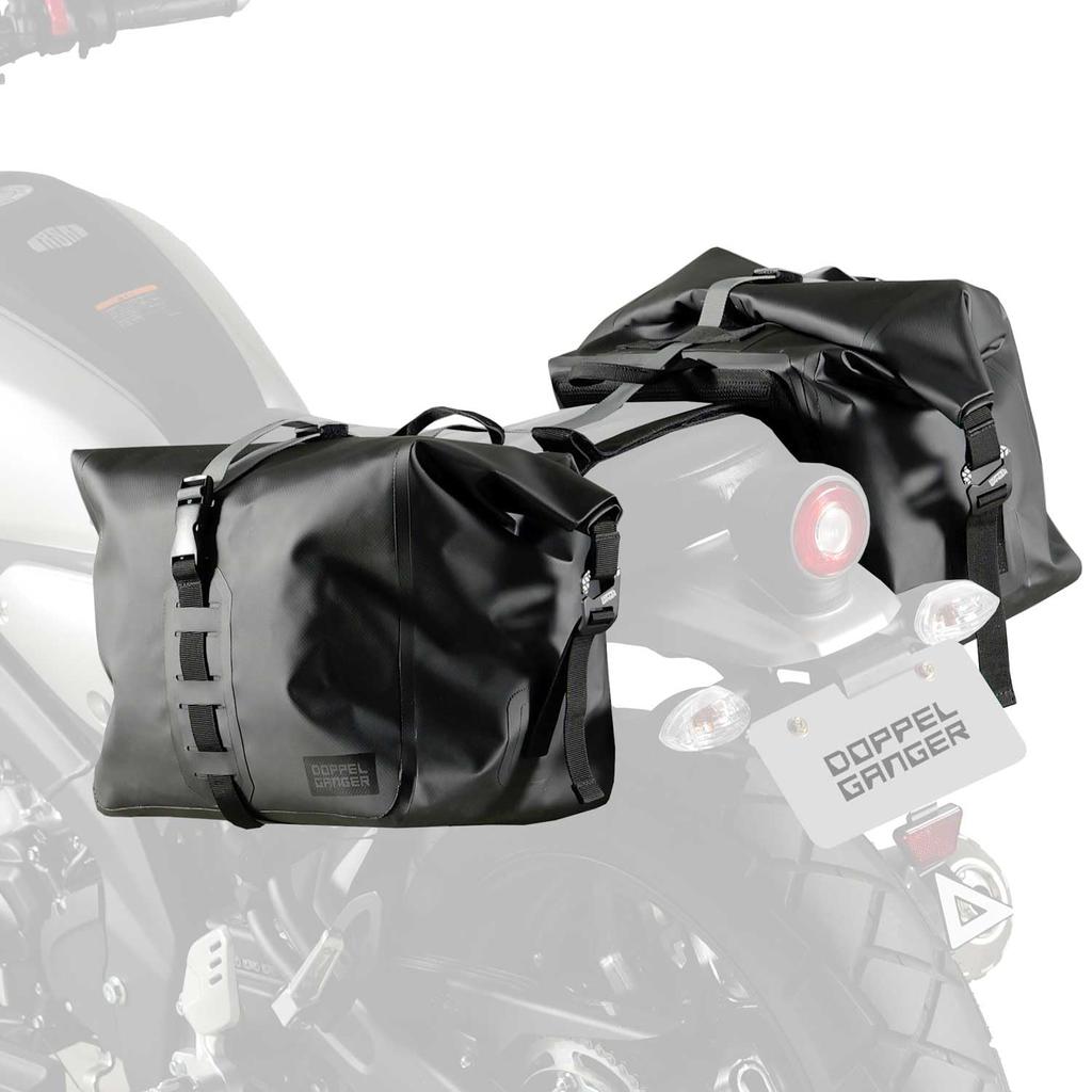 Waterproof Side Bag Tarpaulin Bag [DOPPELGANGER]