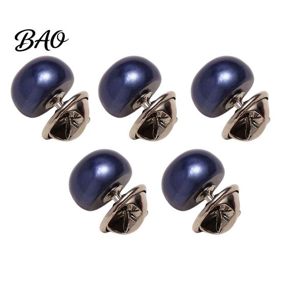 Waist Adjustment Clip 5PCS Pearl Buttons for Women, Clothing Invisible Anti-Exposure Safety Pins, No Fastener Damage Iron Brooch Pins Neckline