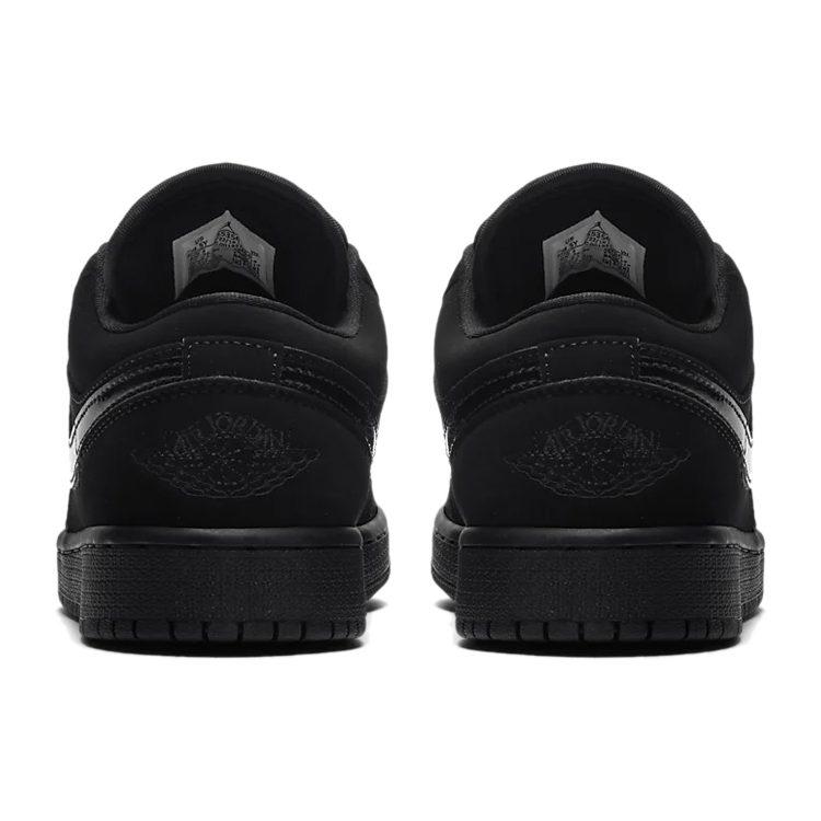 Jordan 1 Низкий GS Тройной Черный 553560-056