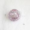 Foam Ball Bow Tree Top Star Christmas Tree Ornaments Pink Christmas Ball