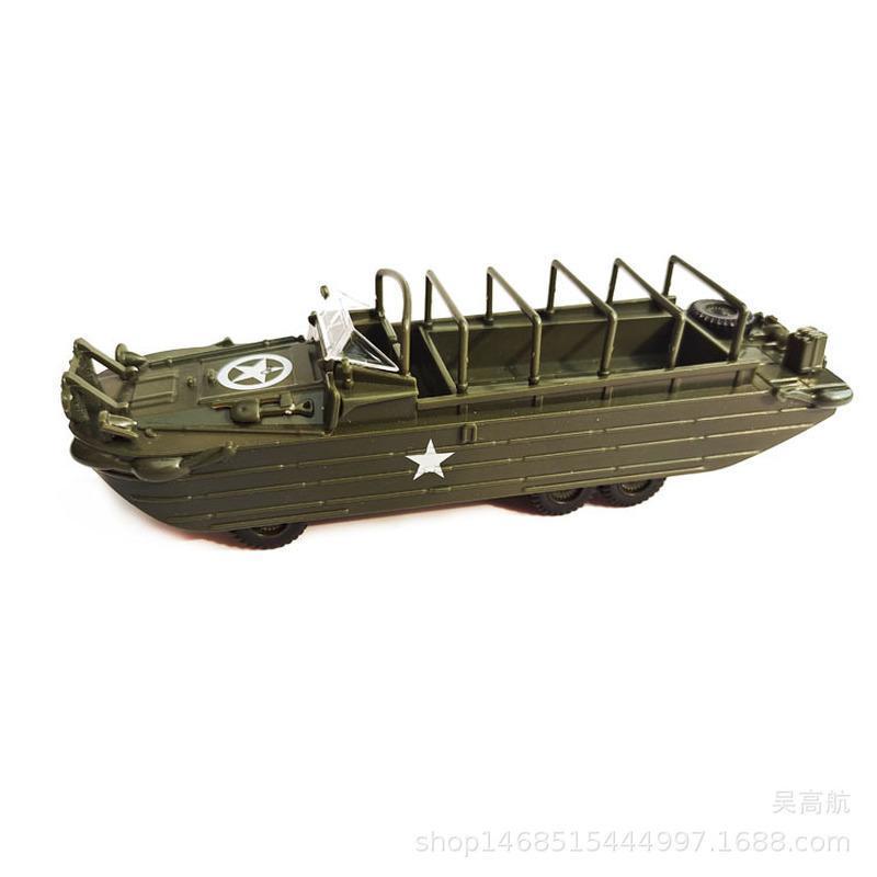 4D Собранная амфибийная боевая машина Военная 1/72 Собранный Подарок для мальчика Военная машина Игрушка