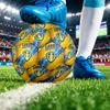 Футбольный мяч Leeds United, размер 5, с принтом, противоскользящий, для взрослых, футбольный сувенир для фанатов футбола