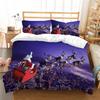 Christmas Deluxe Home Bedding Set Quilt Cover Pillowcase Bedroom Bedding Set Duvet Cover Full Size Bedspread