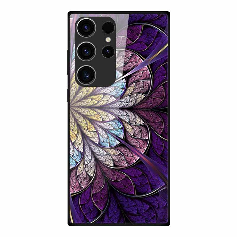 Чехол для телефона Samsung S23 Ultra Задняя крышка Чехол Закаленное стекло Мягкий Funda Для Samsung Galaxy S23 Plus Чехол S 23 + Ultra Coque
