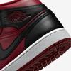 Air Jordan 1 Mid Reverse Bred 554724-660 (Mens)