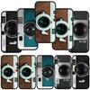 Phone Case for Samsung Galaxy S25 S24 S23 iPhone 16 15 Xiaomi Redmi Note 14 13 12 16E X 11 Pro Max OPPO Moto G85 G54 Huawei Retro Camera Vintage Cover