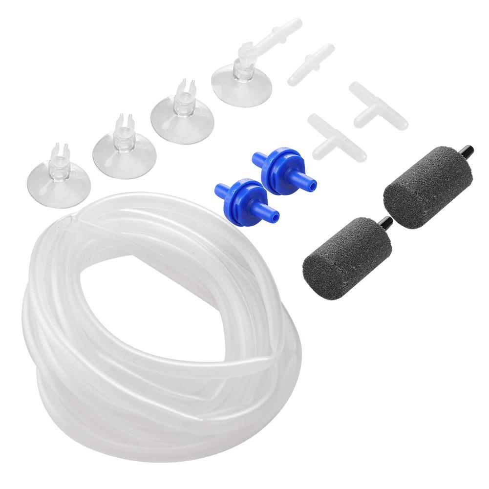 Aquarium Air Pump Accessories Suction Cup NonReturn Check Valve Air Stone ThreeWay Joint