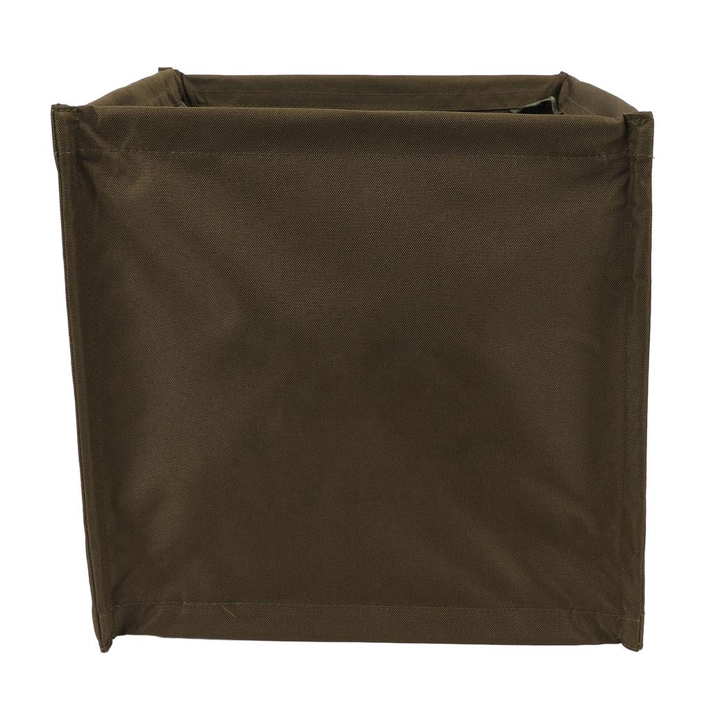 Outdoor Collapsible Trash Can Oxford Cloth Throw Line Storage Basket 33L Water Resistance Multipurpose for Barbecue for Travel