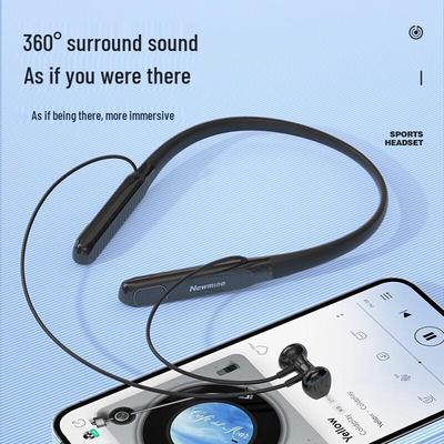 Беспроводные спортивные Bluetooth-наушники-вкладыши с шейным ободом Newsmy GF13