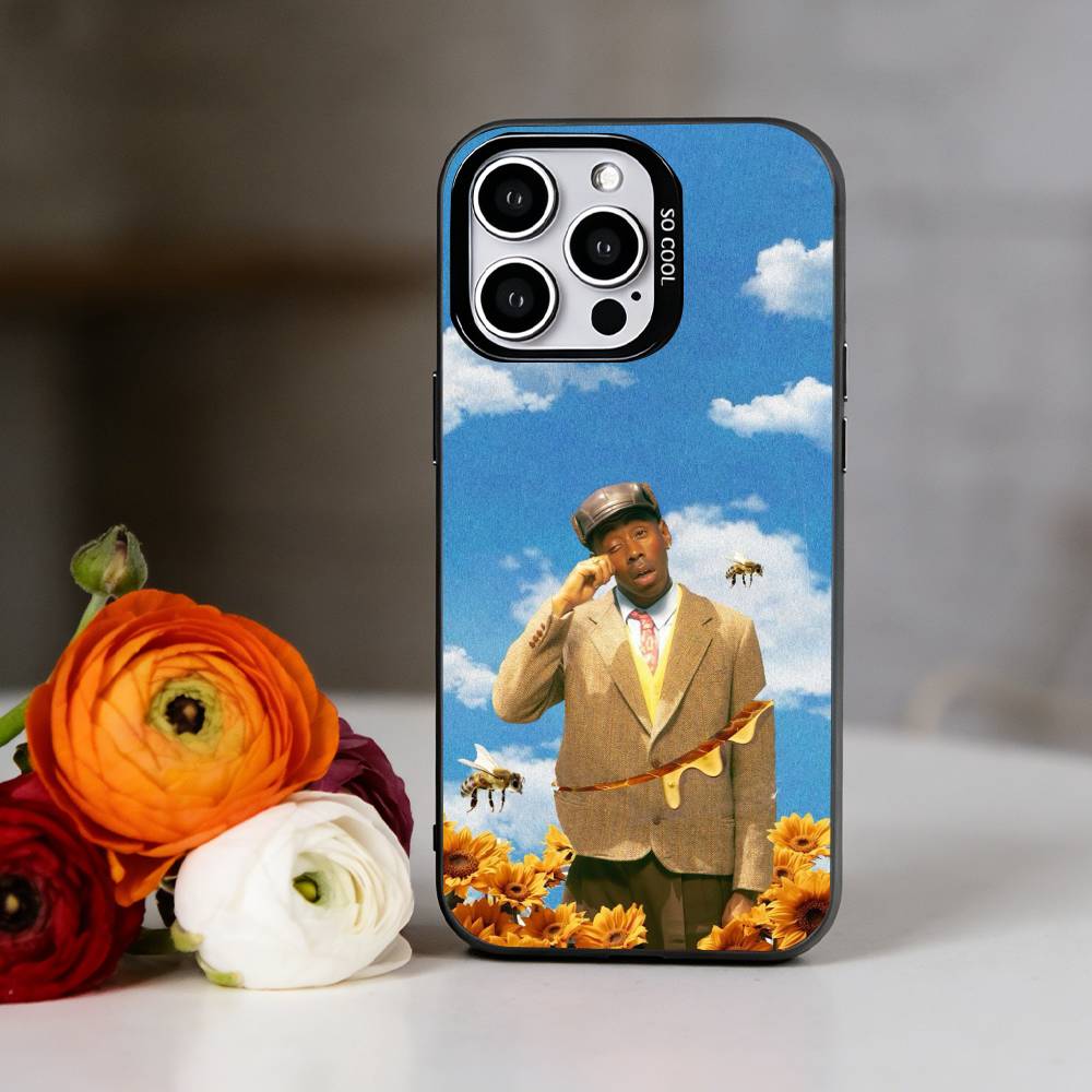 Чехол для телефона Tyler Gregory Okonma для iPhone 17,16,15,14,13,12,11 Plus,Pro Max,XS,Цветной Серебристый Чехол для телефона Funda Cover