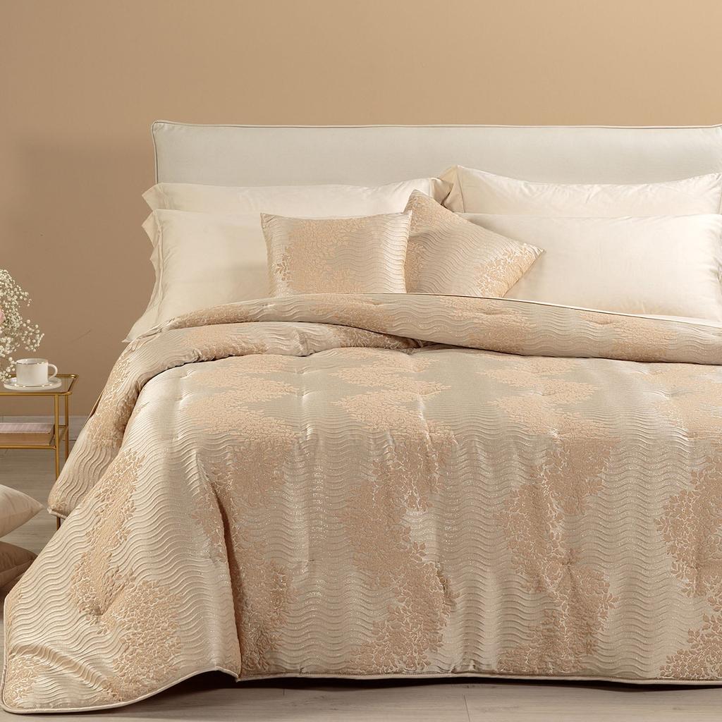 Trapunta Leggerissima gelso in Raso Jacquard 200 gr/mq