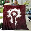 Роскошное одеяло World of Warcraft, Фланелевое плед для дома, спальни, кровати, дивана, пикника, офиса, походов, отдыха, сна