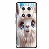 Чехол для Honor X9c X 9 c Цветочки Черный Силикон ТПУ Мягкая Задняя Крышка Для Honor Magic 7 Pro Magic7 5G lite Чехол для Телефона Funda