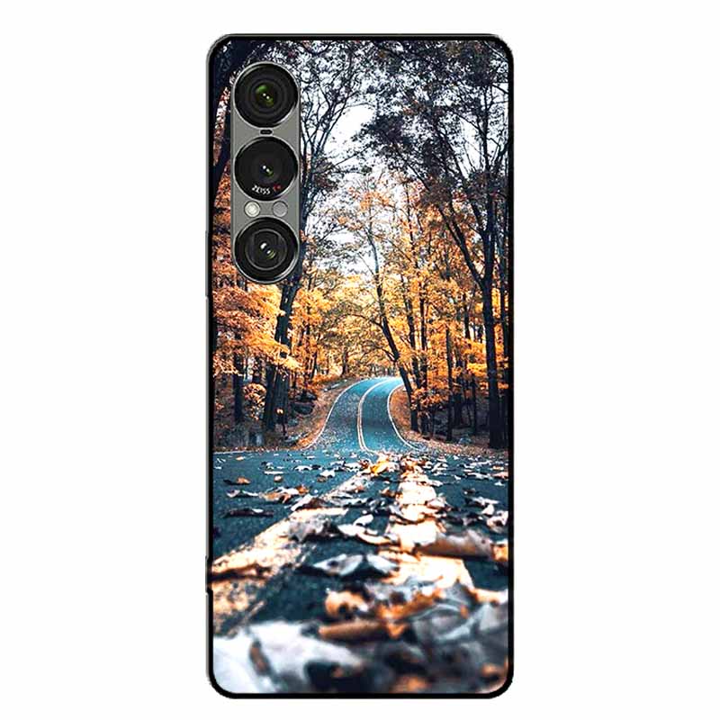 Для Sony Xperia 1 VII / 1 VI / 1 V Чехлы Модный Защитный Силиконовый Задний Чехол Для Xperia 1 VII Задняя Крышка Телефона Capa Xperia 1V Funda