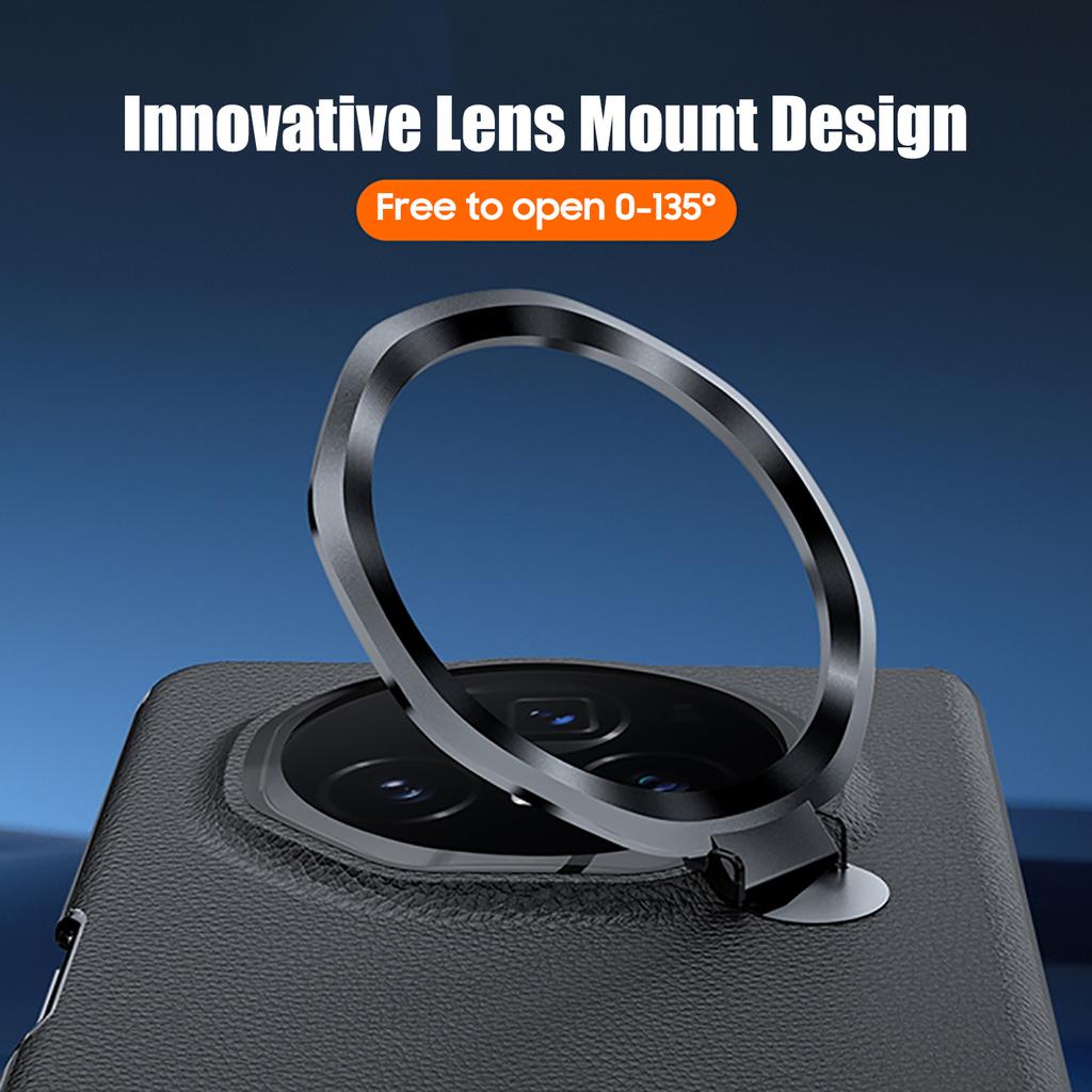 Для Honor Magic V3 чехол для телефона пленка интегрированный центральный осевой шарнирный кронштейн объектива для Magic VS3 кожаный защитный чехол