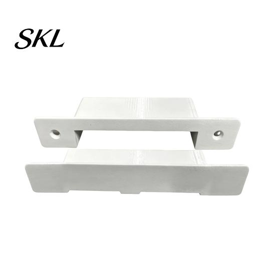 Black White Screen Door Seal 2Pcs Room Drain Kit, Patio for Aluminum Porch Enclosure Bottom, Outdoor Threshold Insect & Dust Proof Water Inserts