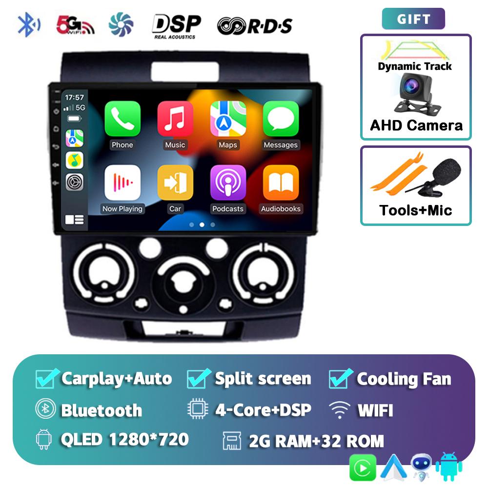 Android 14 автомобильное радио для Ford Everest Ranger Mazda BT50 BT-50 2006 2007 2008 - 2010 GPS мультимедиа видеоплеер головное устройство стерео
