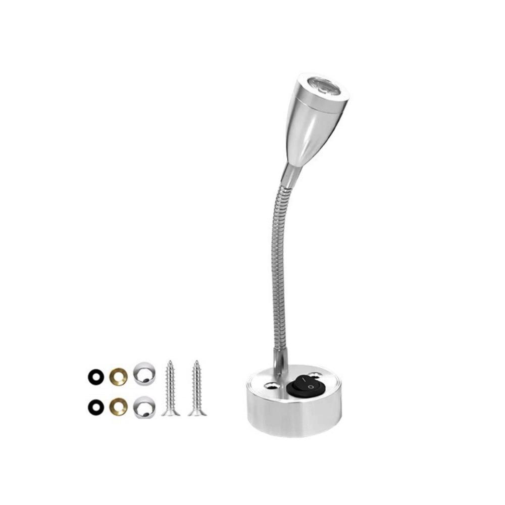 3 Вт светодиодный прожектор для автофургона 12 В -24 В настенный светильник для чтения в салоне лодки, яхты кемпера прицепа общежития