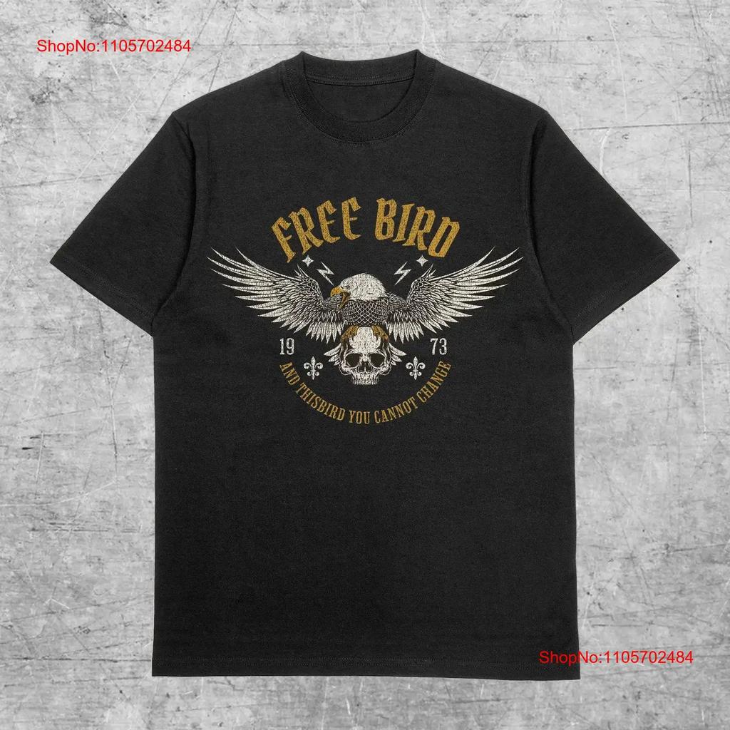 Free Bird T Shirt Freebird Old School Band Retro Music Rock Oversized Trendy vintage Washed Soft Stylish Breathable Unisex