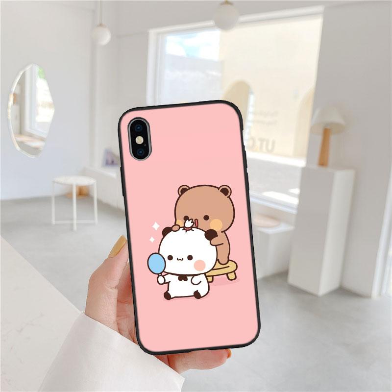 CJ21 BUBU DUDU Soft Shell Phone Case for Redmi Note 10 11 12 Pro Max 10S 10C 10T 11A 11S 12S 12C