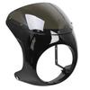 7 Inch Retro Cafe Racer Headlamp Windscreen Waterproof  Anti-fall Fairing Headlight Shade Modification Accessories