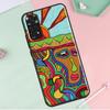 Psychedelic Trippy Art For Redmi Note 12 Pro Plus Cover For Redmi Note 10 8 9 11 Pro 12S 11S 10S 9S 9C 10C 12C Case