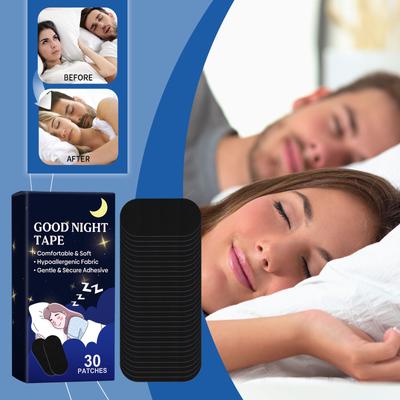 Пластырь Sleep Relief эффективно устраняет храп и восстанавливает ровное дыхание при постоянном использовании