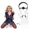 3 пары сексуальных игр из искусственной кожи, кляп для рта, мяч, оральный секс с цепочкой, зажим для сосков, фетиш-связывание, зажимы для сосков, эротические секс-игрушки для взрослых