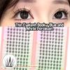 Wispy Design DIY Fake Lash Natural Style False Eyelashes Self Sticking Eyelashes  for All Eye Types
