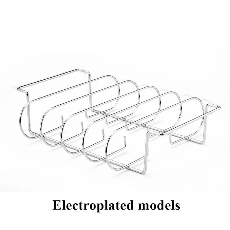 1 шт. Сетка для гриля с антипригарным покрытием, держатель для ребер на четыре ребра, стейк, ребра, бараньи отбивные, инструменты для барбекю на открытом воздухе