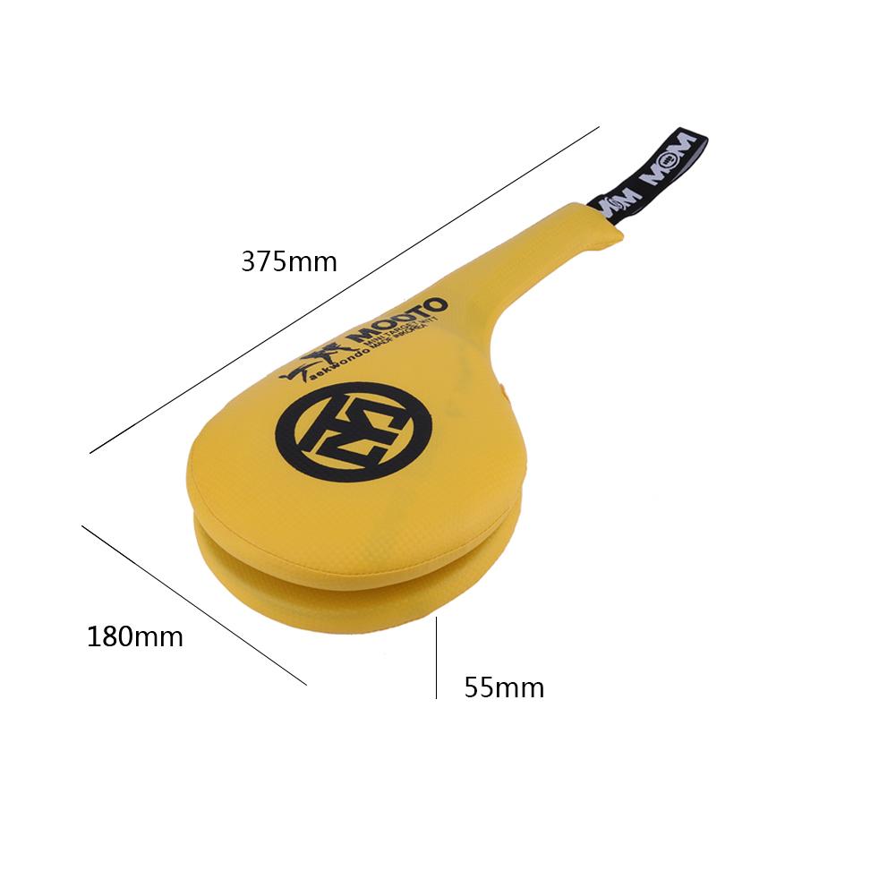 Детский/Взрослый Таэквондо ПУ Отскок Губка Прочный Двойной Удар Пад Мишень для Тхэквондо Каратэ Кикбоксинг Санда Тренировочная Мишень