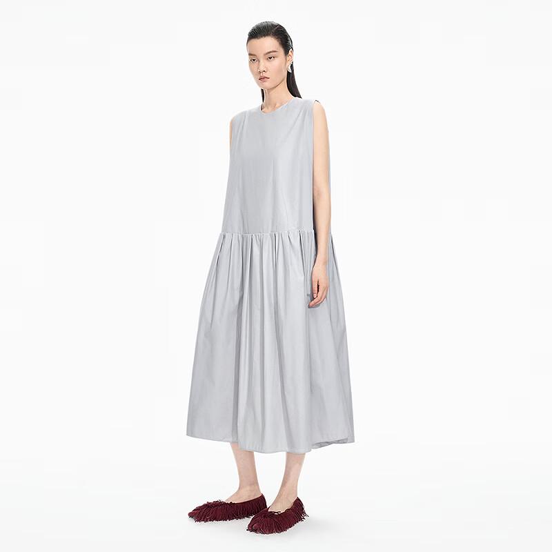 JNBY Женское хлопковое платье-футляр без рукавов