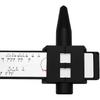HZEL Car Wheel PCD Gauge, Vehicle Wheel Stud Rim Bolt Pattern Measuring Tool Sliding Caliper for 4 5 6 8 Holes, Automotive Lug Bolt Pattern Gauge PCD