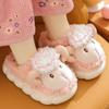Children's Shoes Winter New Indoor Home Cute Little Sheep Cotton Slippers