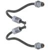 2PCS Rear Brake Line Left and Right 1K0611763E 1K0611763F Replacement for A3 Convertible