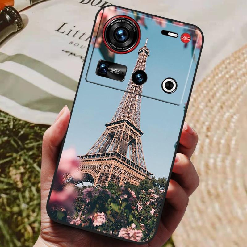 Для ZTE Nubia Z70 Ultra 5G Чехол 6.85'' Черный Силиконовый ТПУ Мягкий Чехол для Телефона для Nubia Z70 Ultra Защитные Задние Крышки Z 70 Ultra
