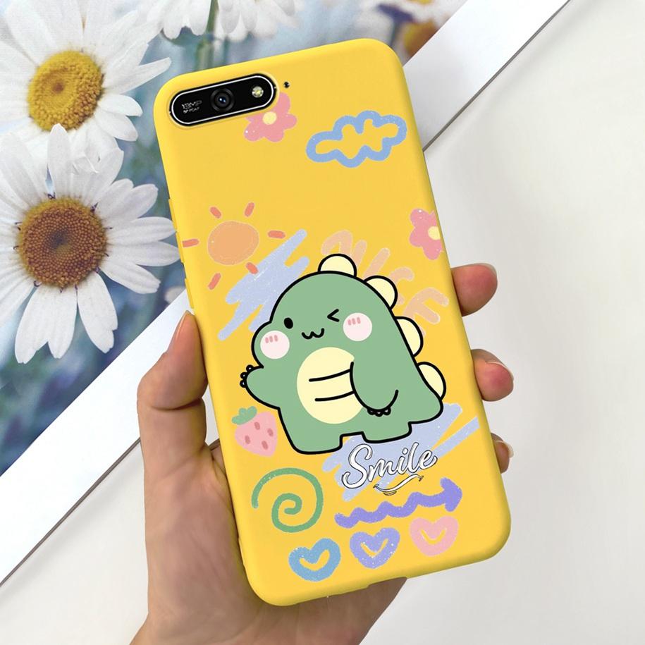 For Honor 7A Pro Case AUM-L29 Silicon Cover Cute Cartoon Soft TPU Phone Case For Huawei Honor 7A DUA-L22 Bumper on Honor7a Funda