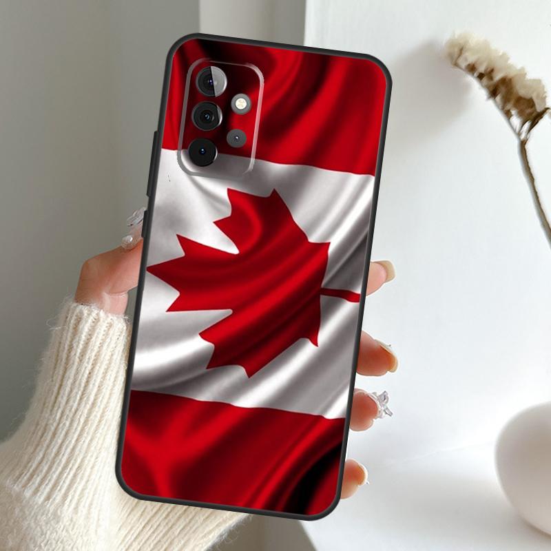 Canada Canadian Flag Case For Samsung Galaxy A13 A33 A53 A06 A17 A56 A36 A26 A16 A15 A35 A55 A34 A54 A52 A12 A32