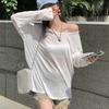 2025 Summer Chiffon Sun Protection Mesh Cardigan - Thin, Light, and Loose Pullover