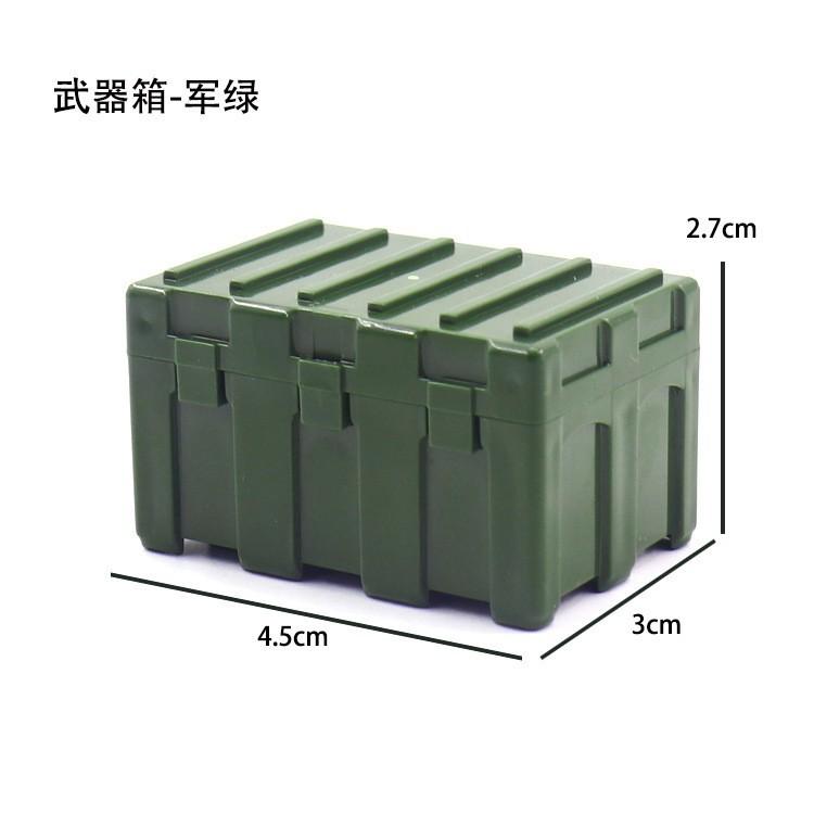 World War Ii Building Block Doll Military Toy Accessories Parachute Weapon Piece Equipment