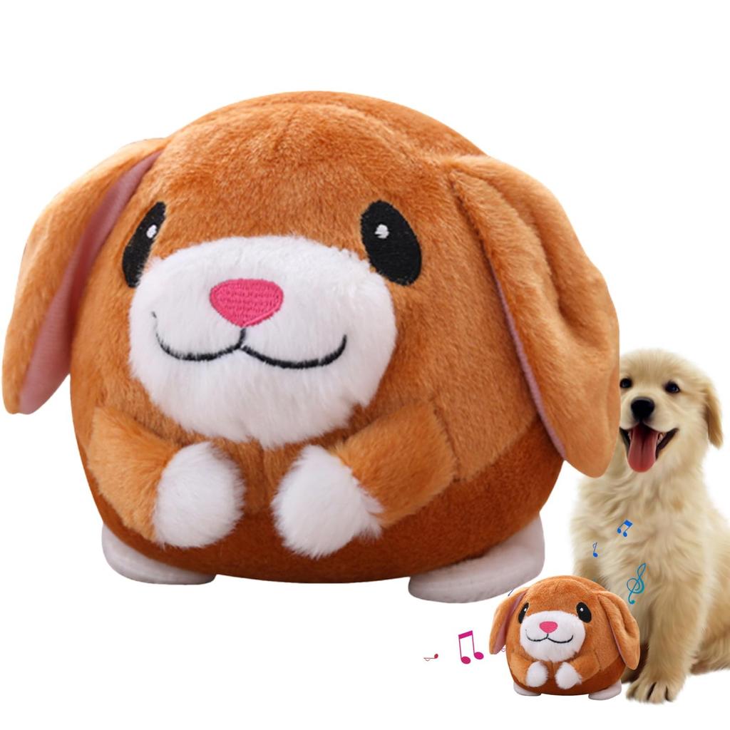 Active Moving Pet Plush Toy, Interactive Dog Toy, Talking Movable Dog Toy, Electronic Dog Toy, Bounce Boredom Toy For Cats And Dogs