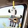 Cartoon Baby Wind Chime Toy Soft Plush Animal Stroller Hanging Pendants  Car Seat