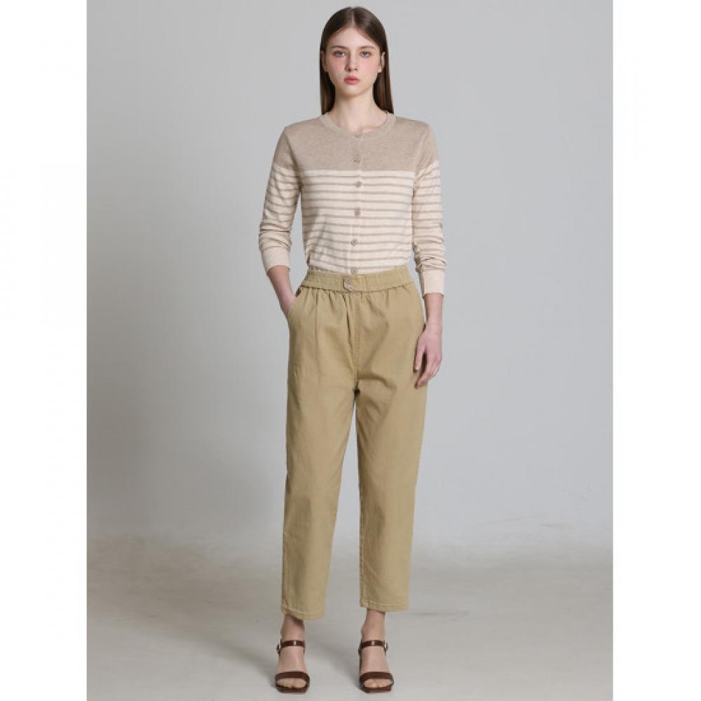 Ozoc Women S Cotton Pocket Pull Banding Baggy pantS Oz 12345